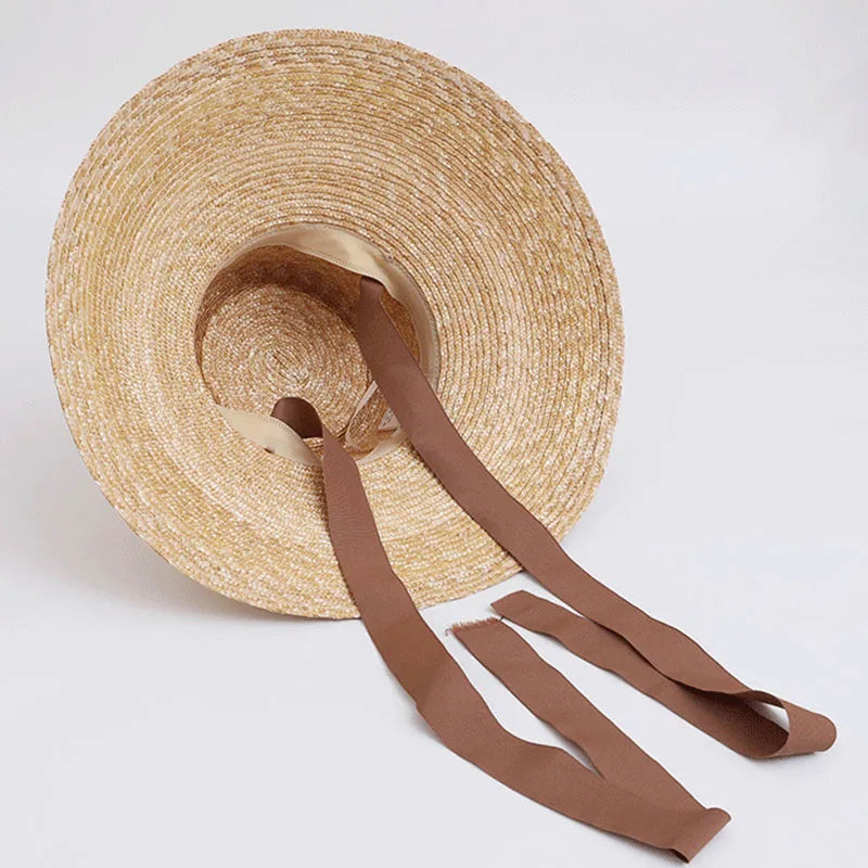 St Tropez Wide Brim Straw Hat