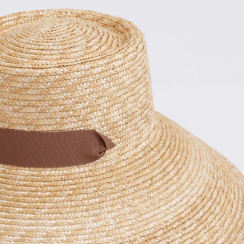 St Tropez Wide Brim Straw Hat