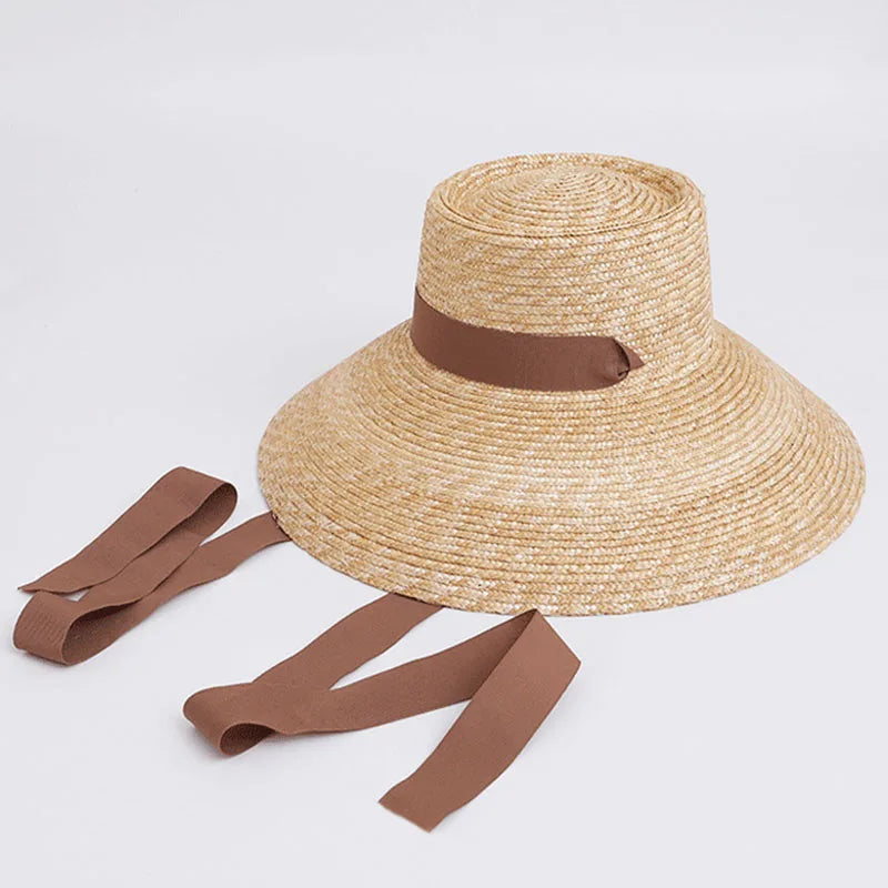 St Tropez Wide Brim Straw Hat